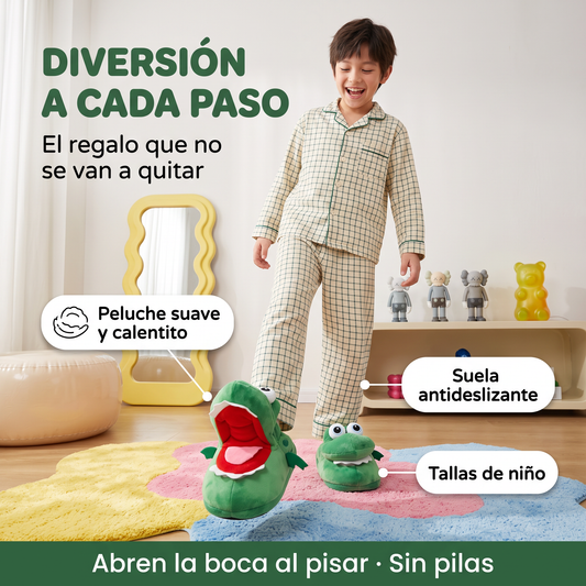 Pantuflas de cocodrilo