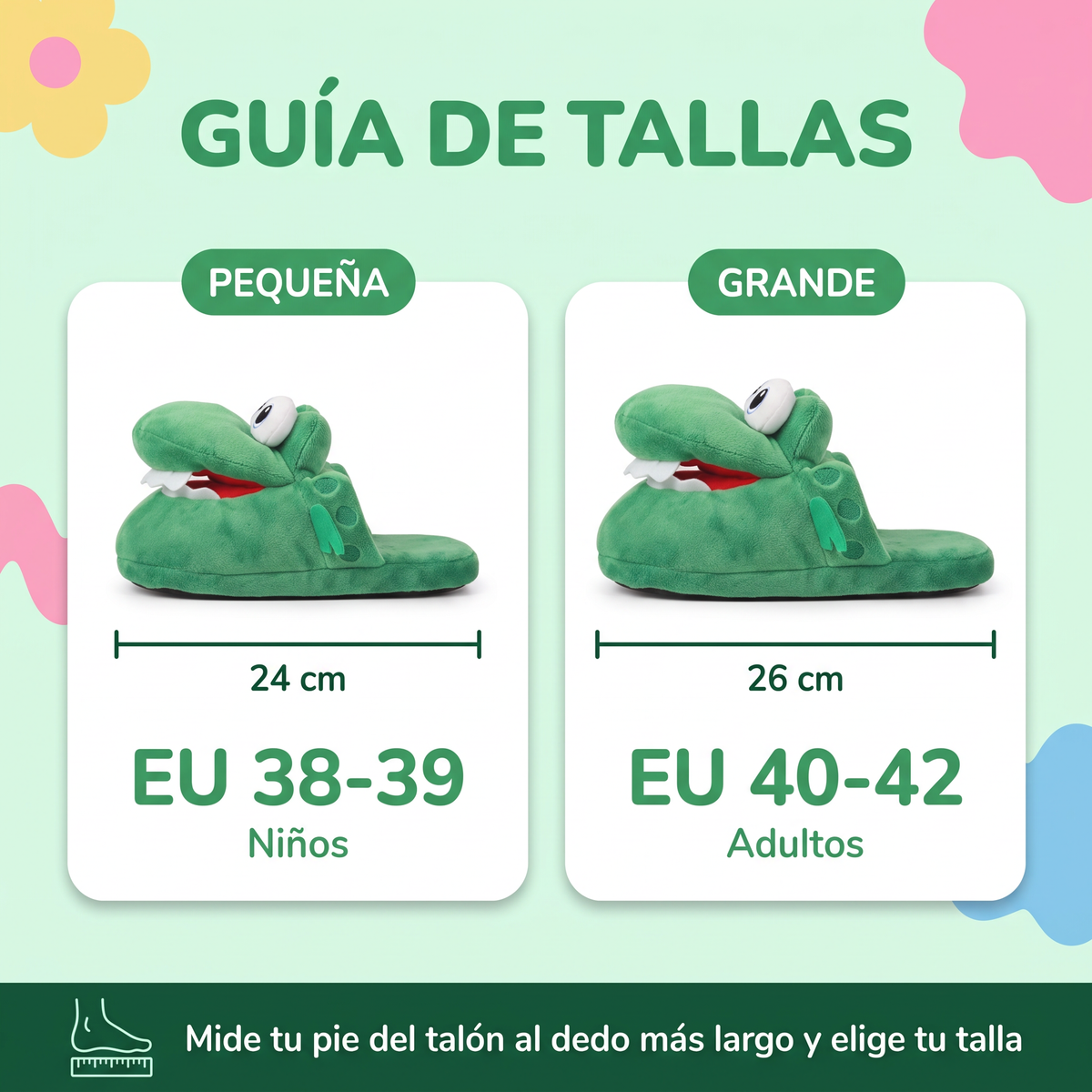 Pantuflas de cocodrilo